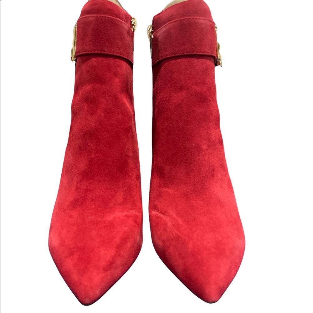 Marc Fisher Suede Buckle Ankle Boots - Rymona  8.5W   0407 - Picture 3 of 10